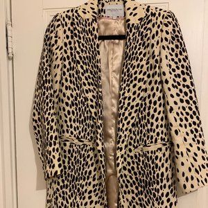 Emerson Fry WINGTIP COAT - LEOPARD - size 2